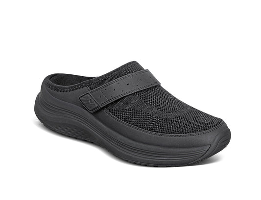 Iris Black Womens Clogs