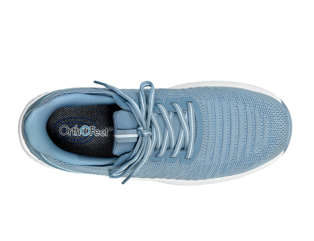 Kita Hands-Free Blue Womens Stretch Trainers