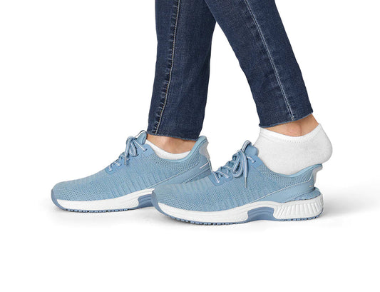 Kita Hands-Free Blue Womens Stretch Trainers