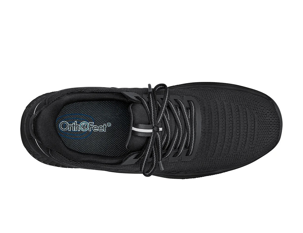 Kita Hands-Free Black Black Womens Stretch Trainers