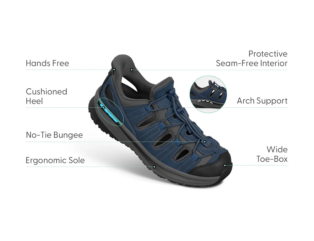Saturn Hands-Free Marine Mens Hiking Sandals
