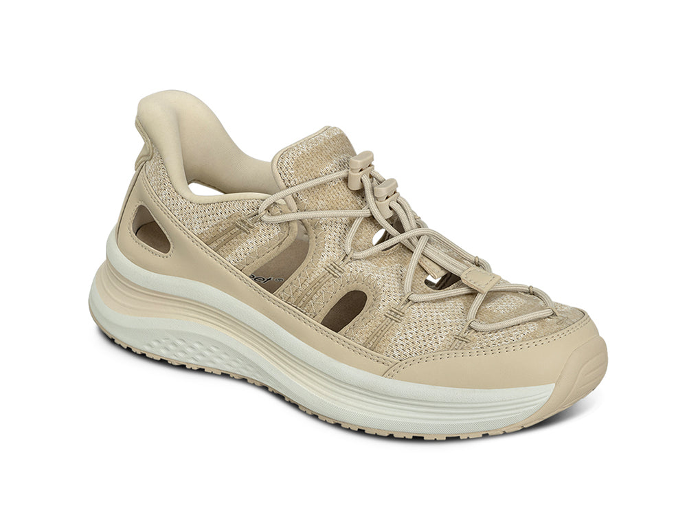 Venus Hands-Free Beige Womens Hiking Sandals