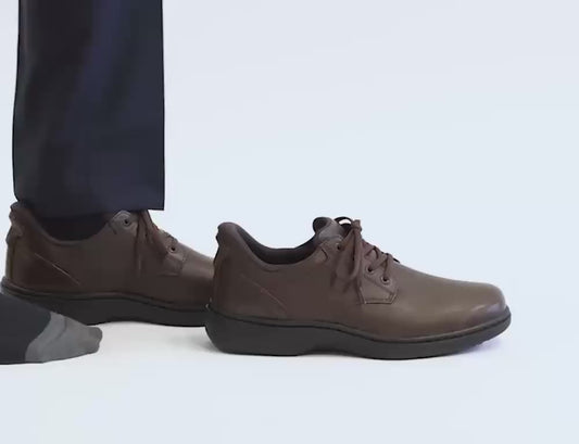 Claude Brown Hands-Free Mens Shoes