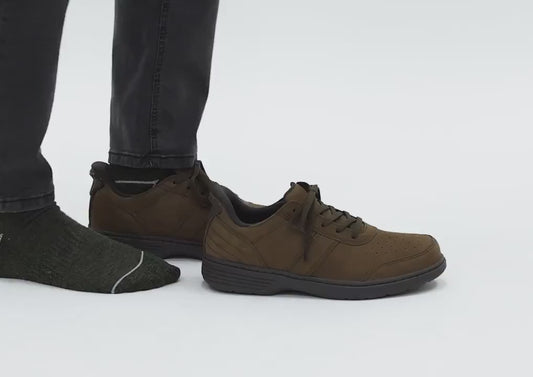 Pierre Hands-Free Chocolate Mens Shoes