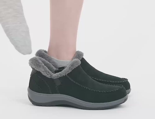 Lorin Black Hands-Free Womens House Shoes