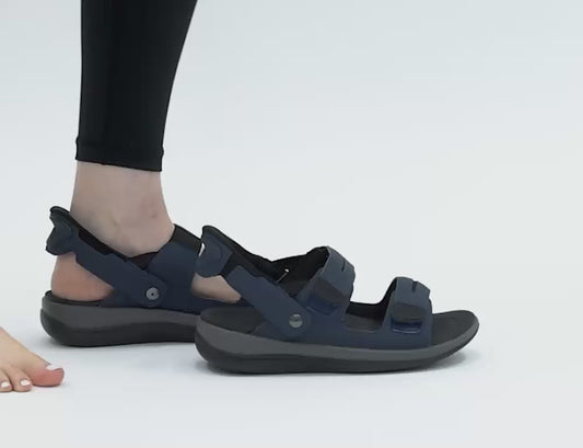 Calypso Hands-Free Blue Womens Sandals