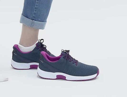 Kita Navy Orchid Hands-Free Womens Trainers