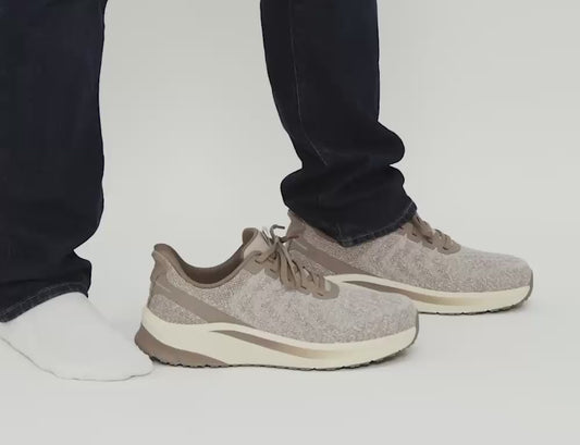 Tilos Hands-Free Light Khaki Mens Trainers