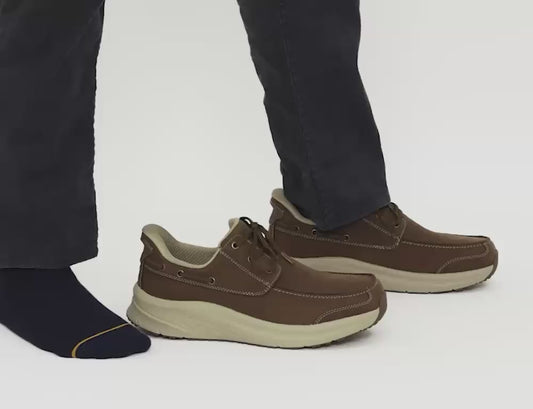 Commander Hands-Free Brown Mens Boat Shoes
